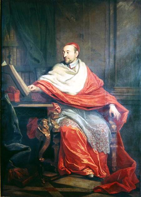 Cardinal Pierre de Berulle (1575-1629) de Philippe de Champaigne