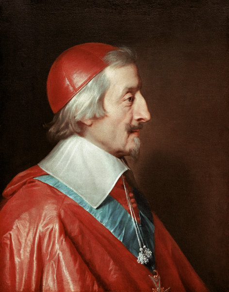 Cardinal Richelieu / Champaigne painting de Philippe de Champaigne