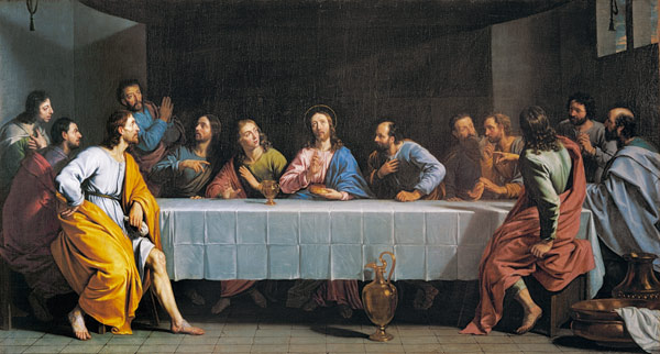 The Last Supper, called 'The Little Last Supper' de Philippe de Champaigne