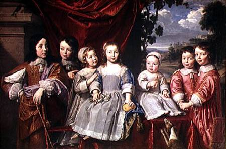 The Habert de Montmort Children de Philippe de Champaigne