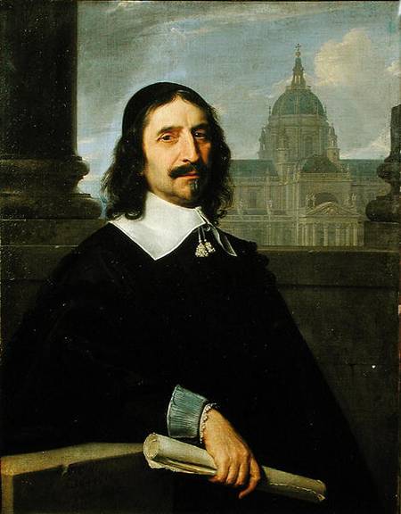 Jacques Lemercier (c.1590-1660) de Philippe de Champaigne