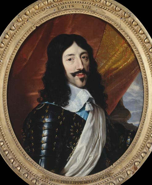 Louis XIII / Painting by Champaigne de Philippe de Champaigne