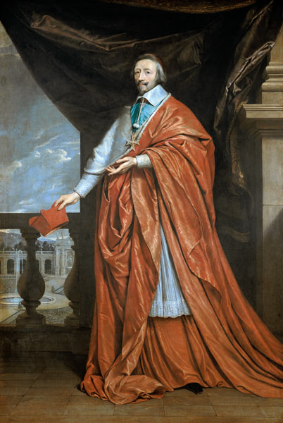Portrait of Armand-Jean du Plessis de Philippe de Champaigne