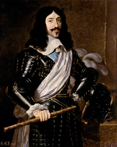Louis XIII (1601-43) de Philippe de Champaigne