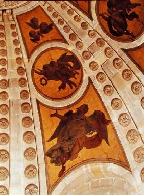 Detail of angels from the dome