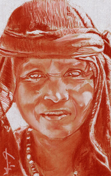 Portrait femme ethiopie 080708 de Philippe Flohic