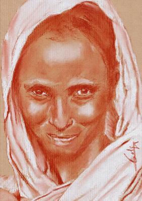 Portrait femme de djibouti