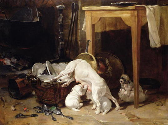 Chacun pour Soi, 1864 (oil on canvas) de Philippe Rousseau