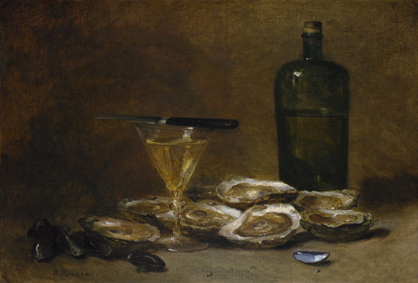 Still Life with Oysters de Philippe Rousseau