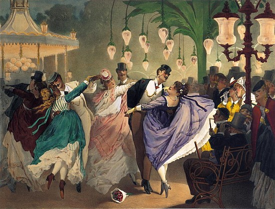 Waltz at the Bal Mabille de Philippe Jacques Linder