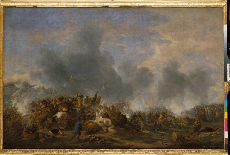 The battle at Nördlingen de Philips Wouverman