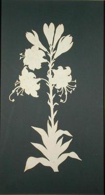 Flower (collage on paper) de Phillip Otto Runge
