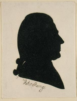 Daniel Nicolaus Runge (Father Runge), 1789 (Indian ink on paper) de Phillip Otto Runge