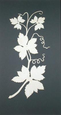 Hop plant (collage on paper) de Phillip Otto Runge