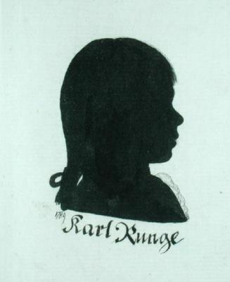 Karl Runge, 1789 (indian ink on paper) de Phillip Otto Runge