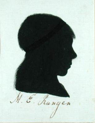 Maria Elizabeth Runge (b.1763) (Indian ink on paper) de Phillip Otto Runge