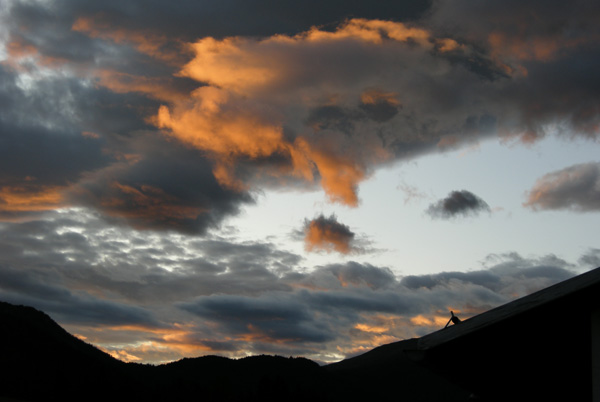 Nubes en Padola de Andrea Piccinini