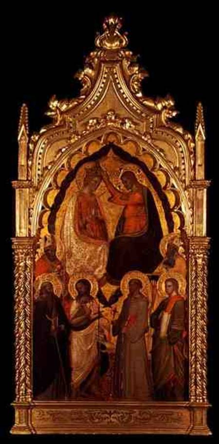 Coronation of the Virgin de Pier Francesco Fiorentino