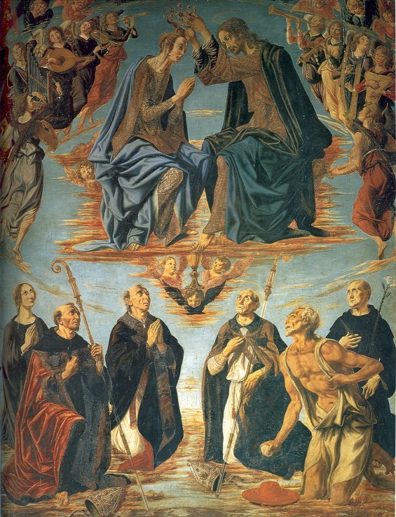 The Coronation of the Virgin de Piero del Pollaiuolo