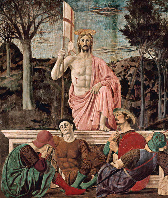 Die Auferstehung Christi de Piero della Francesca
