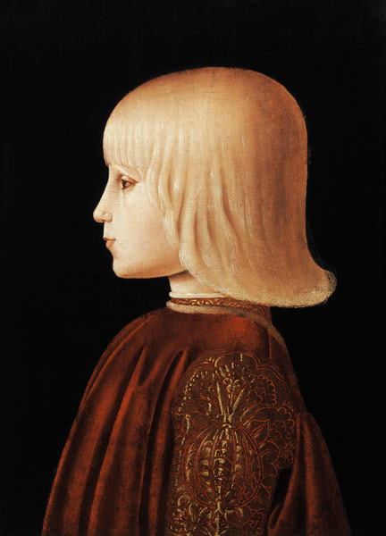 Piero della Francesco / Portrait of Boy de Piero della Francesca