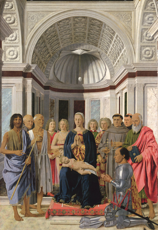 Pala di Brera de Piero della Francesca