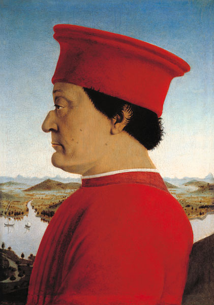 Federico de Montefeltro de Piero della Francesca