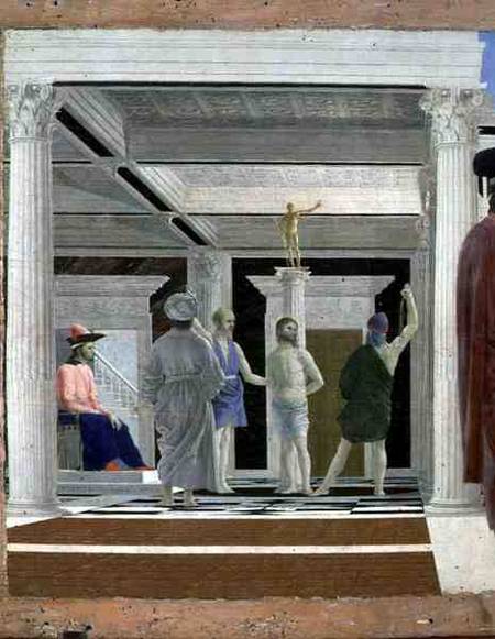 The Flagellation of Christ de Piero della Francesca