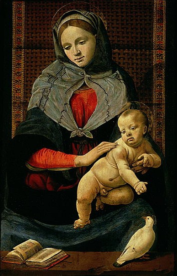 Madonna and Child with a Dove de Piero di Cosimo