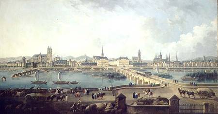 Panoramic View of Tours de Pierre Antoine Demachy