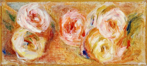 Strewn Roses, c.1915 de Pierre-Auguste Renoir