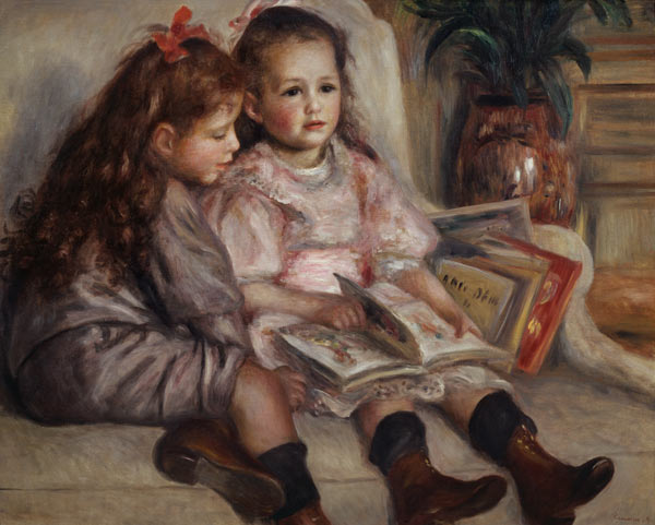 Jean and Geneviève Caillebotte de Pierre-Auguste Renoir