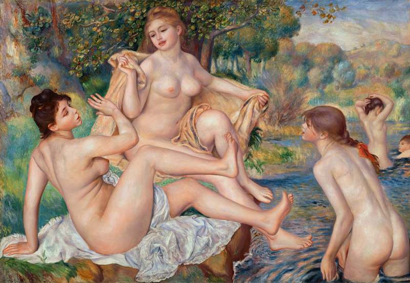 Las grandes bañistas de Pierre-Auguste Renoir