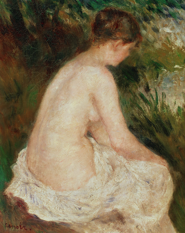 Bather de Pierre-Auguste Renoir
