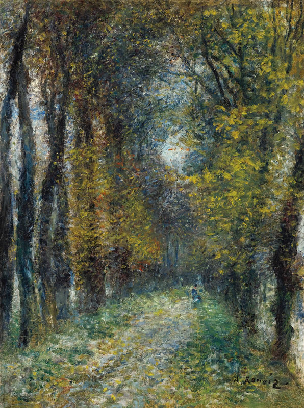 L'allée couverte de Pierre-Auguste Renoir