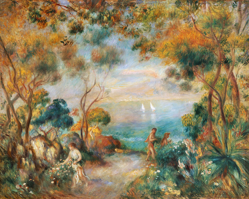 Garden at Sorrento de Pierre-Auguste Renoir