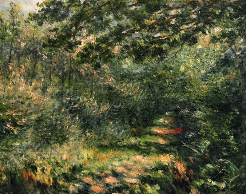 Renoir / Forest path / c.1875 de Pierre-Auguste Renoir