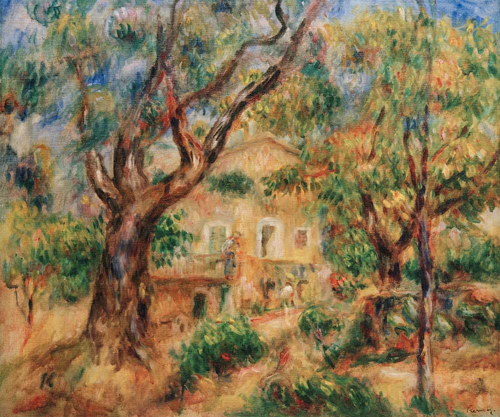 A.Renoir, La Ferme aux Collettes de Pierre-Auguste Renoir