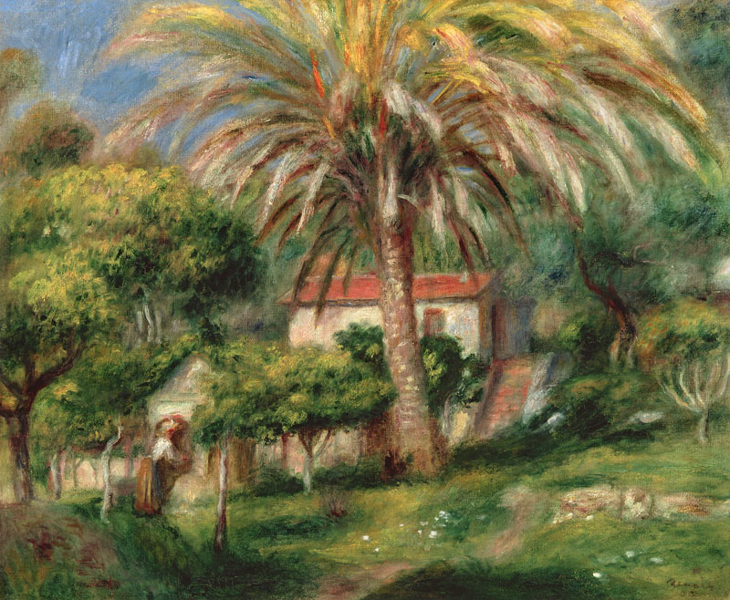 Palm Trees de Pierre-Auguste Renoir