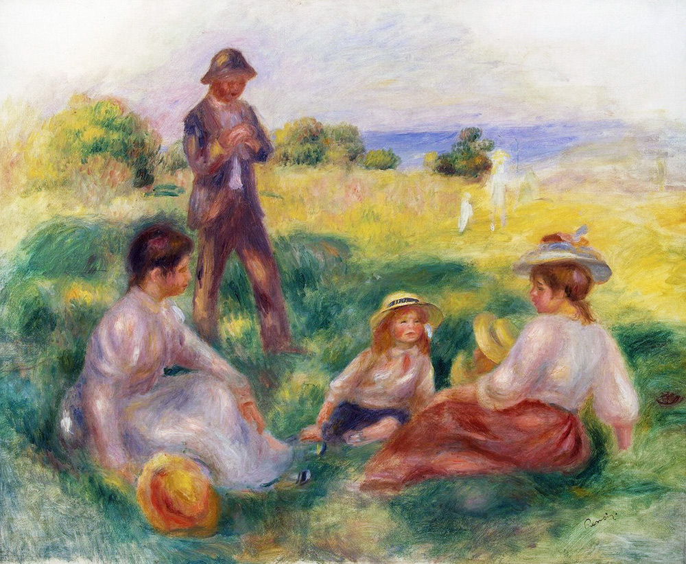 Party in the Country at Berneval de Pierre-Auguste Renoir