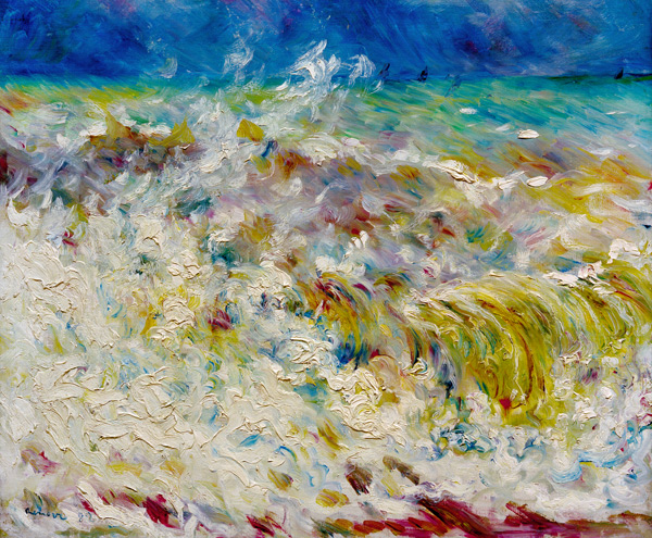 Pierre-Auguste Renoir, Die Welle de Pierre-Auguste Renoir