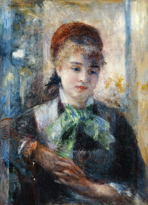 Portrait of Nini Lopez de Pierre-Auguste Renoir