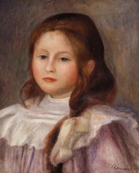 Portrait of a child de Pierre-Auguste Renoir
