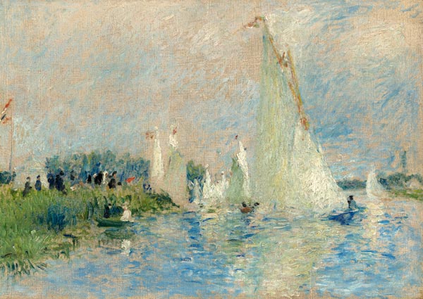 Regatta bei Argenteuil de Pierre-Auguste Renoir
