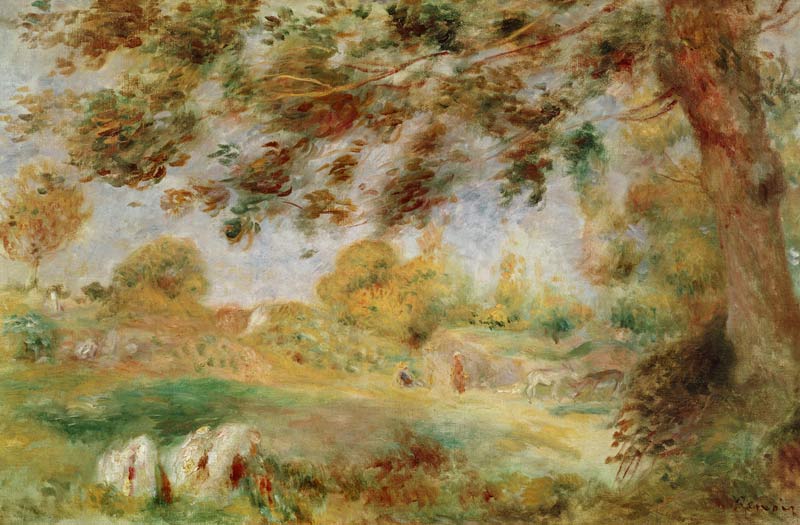 Spring Landscape de Pierre-Auguste Renoir