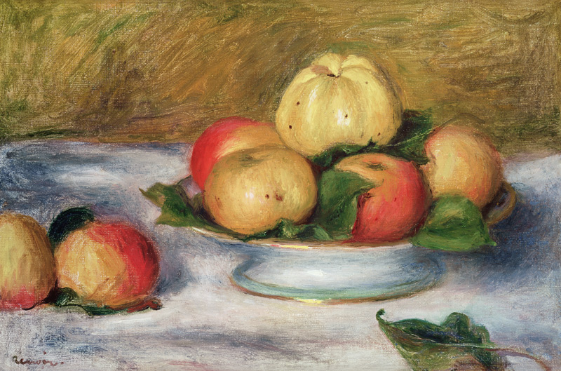Still Life with Apples de Pierre-Auguste Renoir
