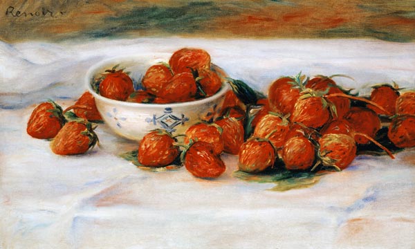 Strawberries de Pierre-Auguste Renoir