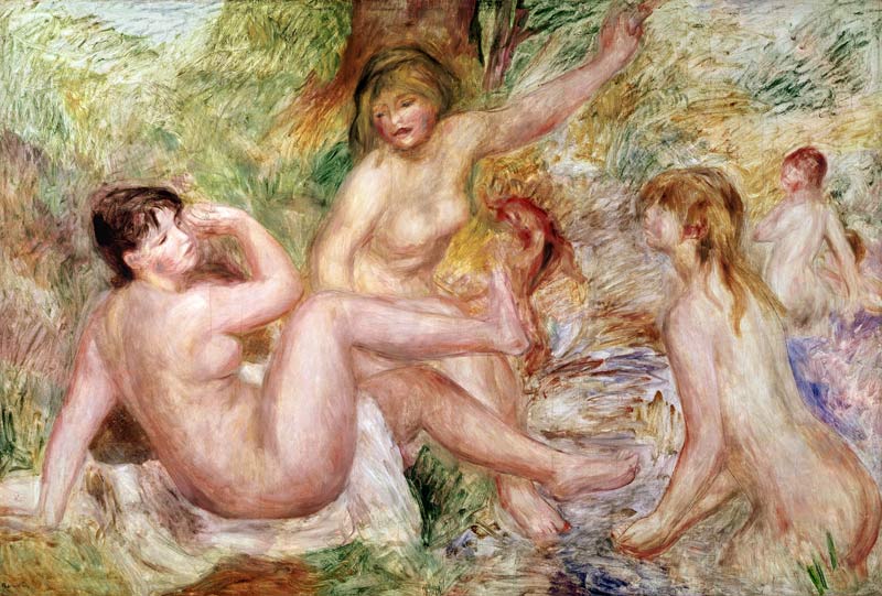 Study for the Large Bathers de Pierre-Auguste Renoir