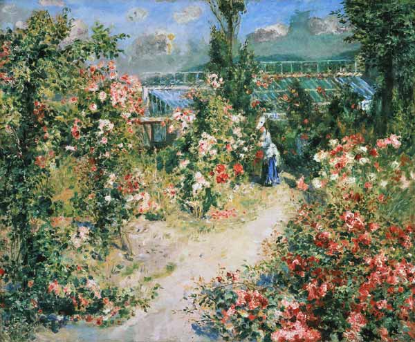 El invernadero de Pierre-Auguste Renoir