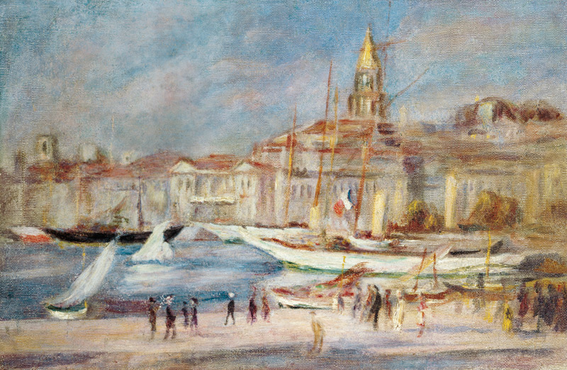 The Old Port of Marseilles de Pierre-Auguste Renoir